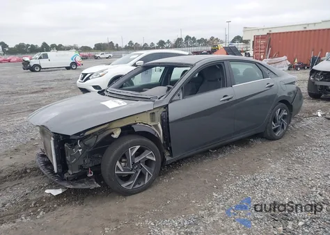 2025 Hyundai Elantra Sel Convenience from USA, damaged, VIN KMHLS4DG7SU884791